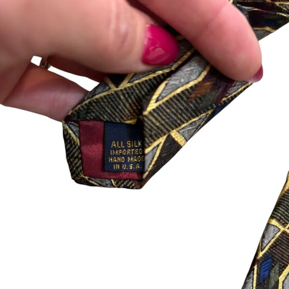 XMI for Nordstrom Hand Sewn‎ 100% Silk Mens Neck Tie